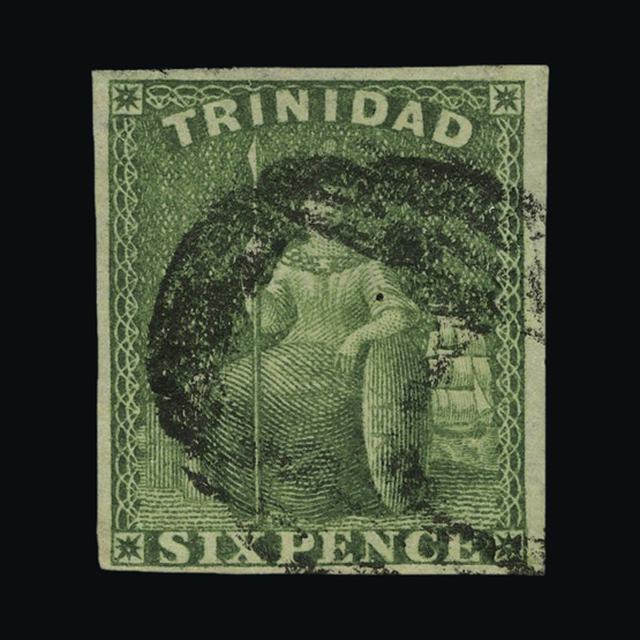 Lot 28700 - Trinidad and Tobago - Trinidad 1859 - UPA UPA Auction UPA 94 Lot 28700 - Trinidad and Tobago - Trinidad 1859 - UPA UPA Auction UPA 94