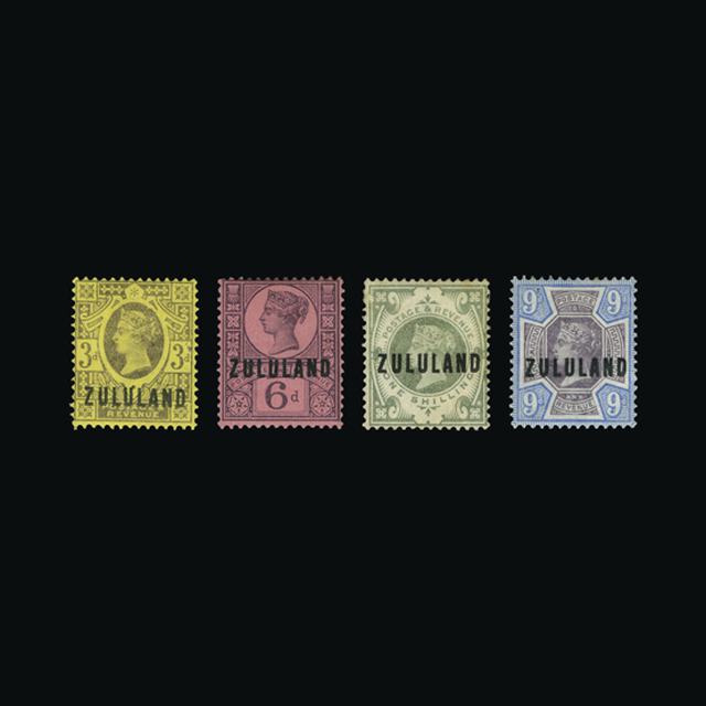 Lot 29471 - zululand 1888-93 - UPA UPA Auction UPA 94 Lot 29471 - zululand 1888-93 - UPA UPA Auction UPA 94