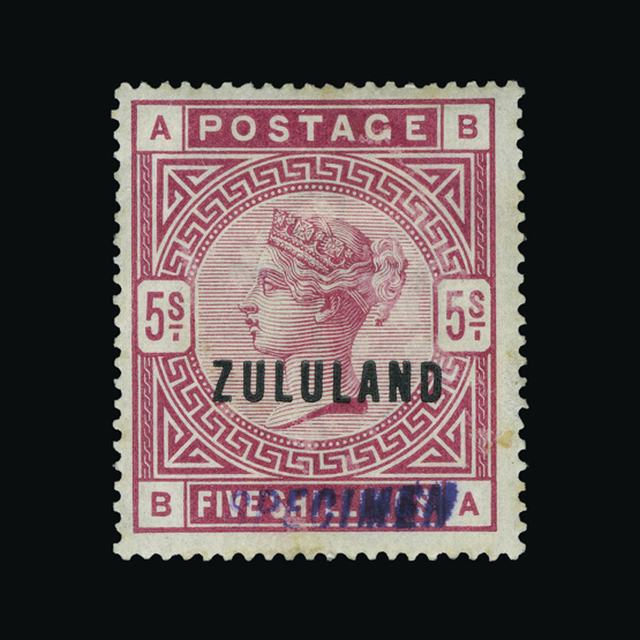Lot 29472 - zululand 1888-93 - UPA UPA Auction UPA 94 Lot 29472 - zululand 1888-93 - UPA UPA Auction UPA 94