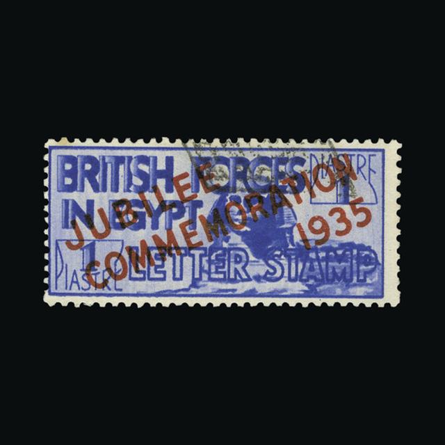 Lot 29585 - Egypt - British Forces 1935 - UPA UPA Auction UPA 94 Lot 29585 - Egypt - British Forces 1935 - UPA UPA Auction UPA 94