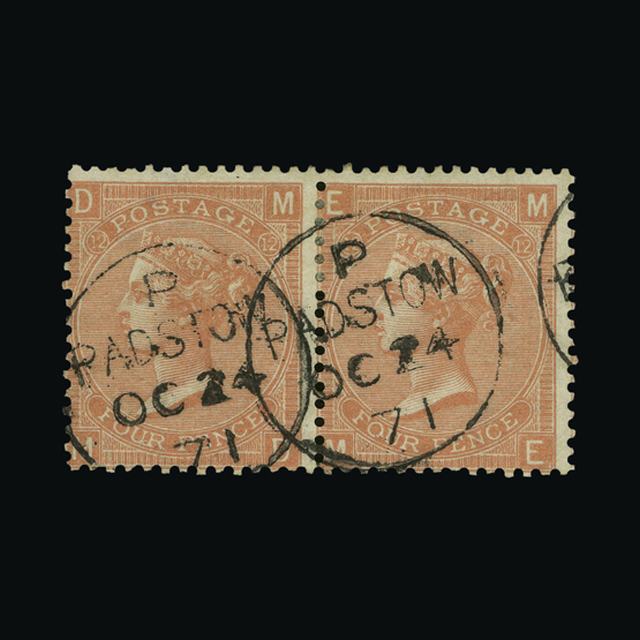 Lot 29736 - Great Britain - QV (surface printed) 1865-67 - UPA UPA Auction UPA 94 Lot 29736 - Great Britain - QV (surface printed) 1865-67 - UPA UPA Auction UPA 94