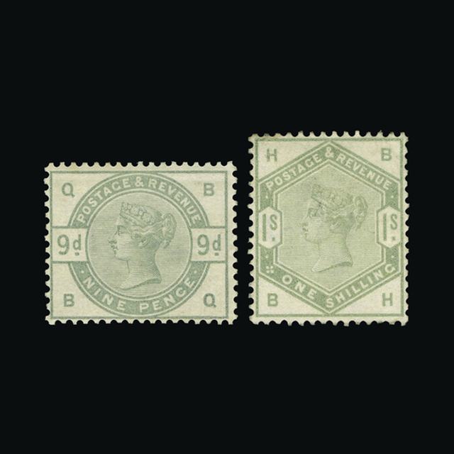 Lot 29821 - Great Britain - QV (surface printed) 1883-84 - UPA UPA Auction UPA 94 Lot 29821 - Great Britain - QV (surface printed) 1883-84 - UPA UPA Auction UPA 94