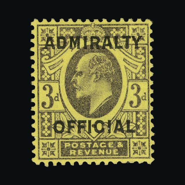 Lot 29917 - Great Britain - Officials 1903-04 -  UPA UPA Auction UPA 94
