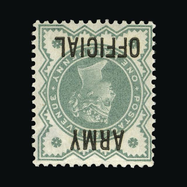 Lot 29919 - Great Britain - Officials 1896 -  UPA UPA Auction UPA 94