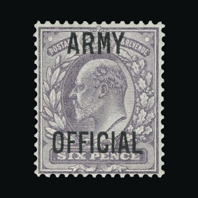 Lot 29922 - Great Britain - Officials 1902-03 -  UPA UPA Auction UPA 94