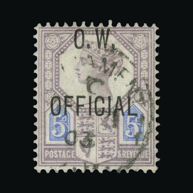 Lot 29960 - Great Britain - Officials 1896-1902 - UPA UPA Auction UPA 94 Lot 29960 - Great Britain - Officials 1896-1902 - UPA UPA Auction UPA 94
