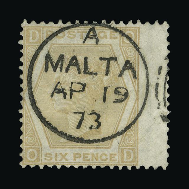 Lot 30015 - GREAT BRITAIN - used abroad 1872-73 -  UPA UPA Auction UPA 94