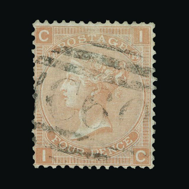 Lot 30031 - GREAT BRITAIN - used abroad 1865 - UPA UPA Auction UPA 94 Lot 30031 - GREAT BRITAIN - used abroad 1865 - UPA UPA Auction UPA 94