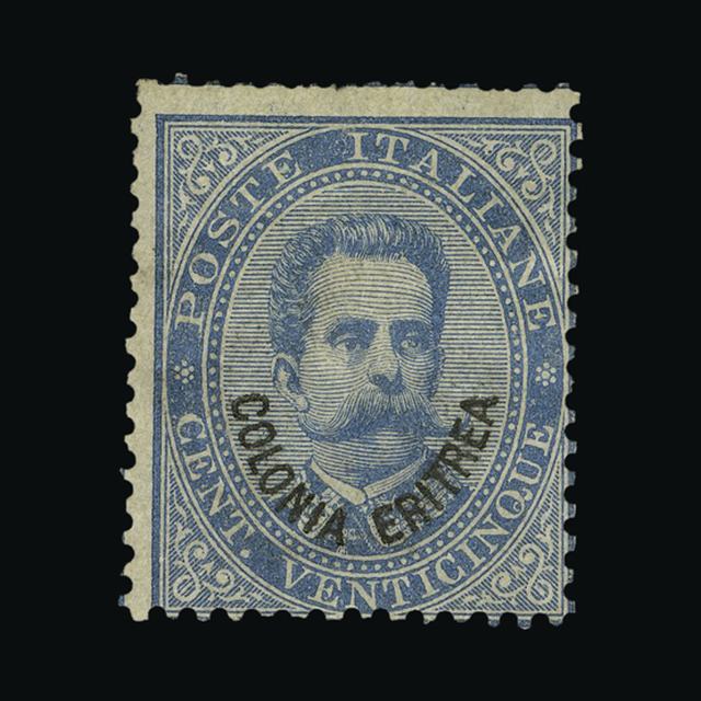 Lot 30067 - Italy - Colonies - Eritrea 1893 - UPA UPA Auction UPA 94 Lot 30067 - Italy - Colonies - Eritrea 1893 - UPA UPA Auction UPA 94
