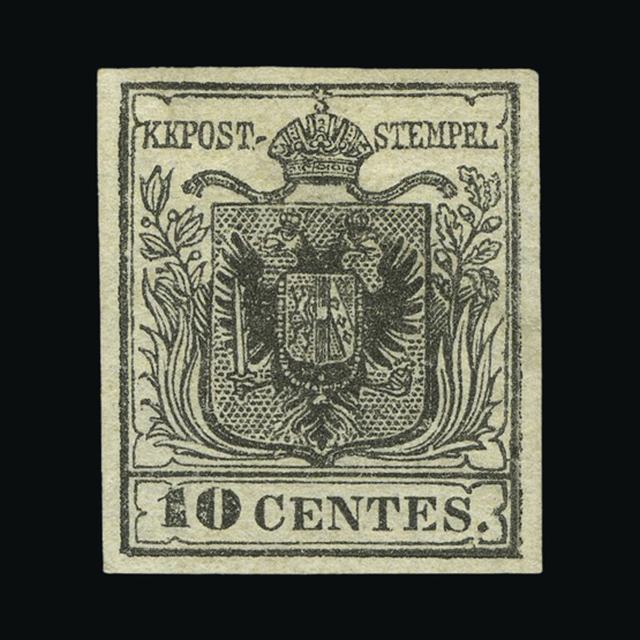 Lot 30111 - Italy - States - Lombardy & Venetia 1850 - UPA UPA Auction UPA 94 Lot 30111 - Italy - States - Lombardy & Venetia 1850 - UPA UPA Auction UPA 94