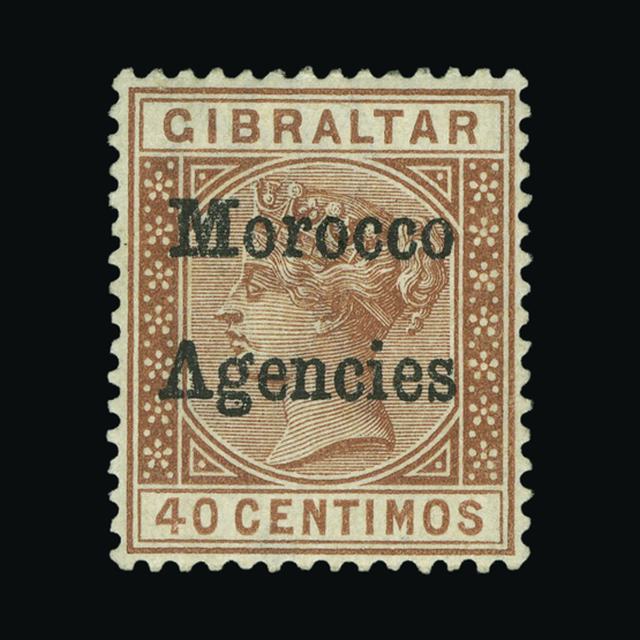 Lot 30157 - Morocco Agencies - Gibraltar Period 1898-1900 -  UPA UPA Auction UPA 94
