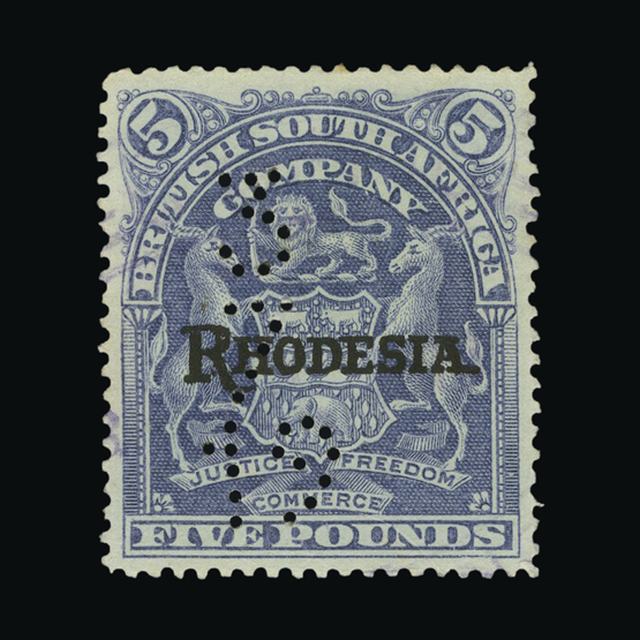 Lot 30221 - rhodesia 1909 -  UPA UPA Auction UPA 94