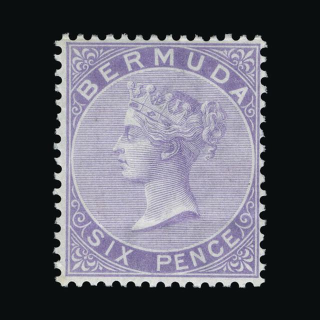 Lot 3051 - Bermuda 1865 - UPA UPA Auction UPA 94 Lot 3051 - Bermuda 1865 - UPA UPA Auction UPA 94