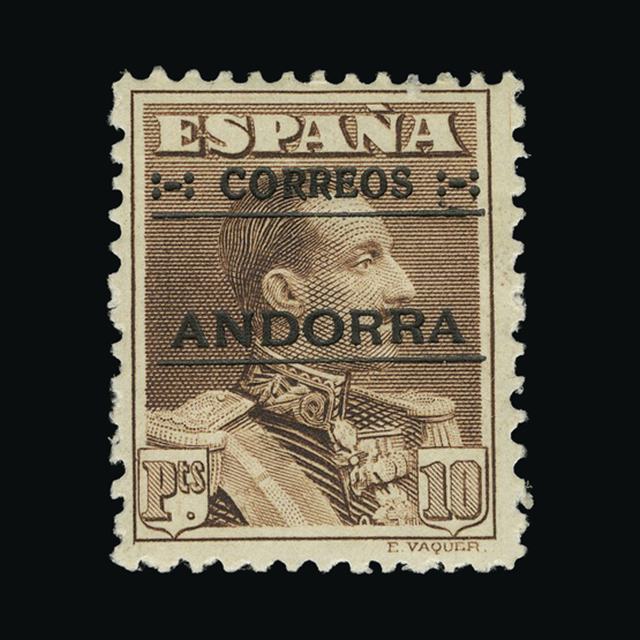 Lot 313 - Andorra - Spanish Post Offices 1928 - UPA UPA Auction UPA 94 Lot 313 - Andorra - Spanish Post Offices 1928 - UPA UPA Auction UPA 94