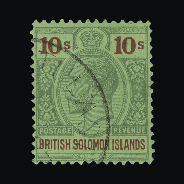 Lot 4410 - british solomon islands 1922 -  UPA UPA Auction UPA 94