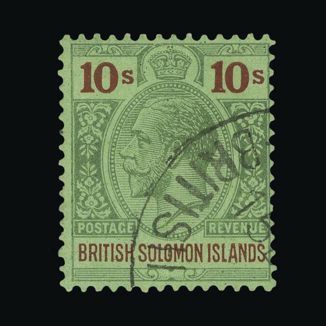 Lot 4411 - british solomon islands 1922-31 -  UPA UPA Auction UPA 94