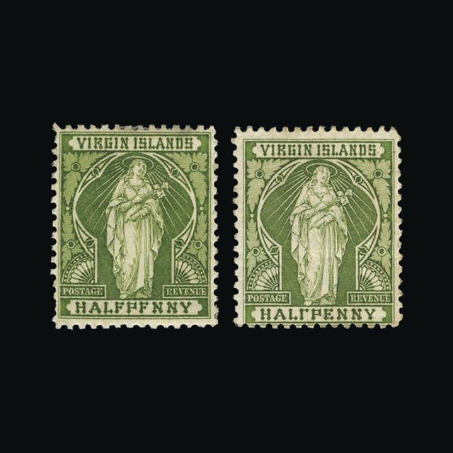 Lot 4481 - british virgin islands 1899 -  UPA UPA Auction UPA 94
