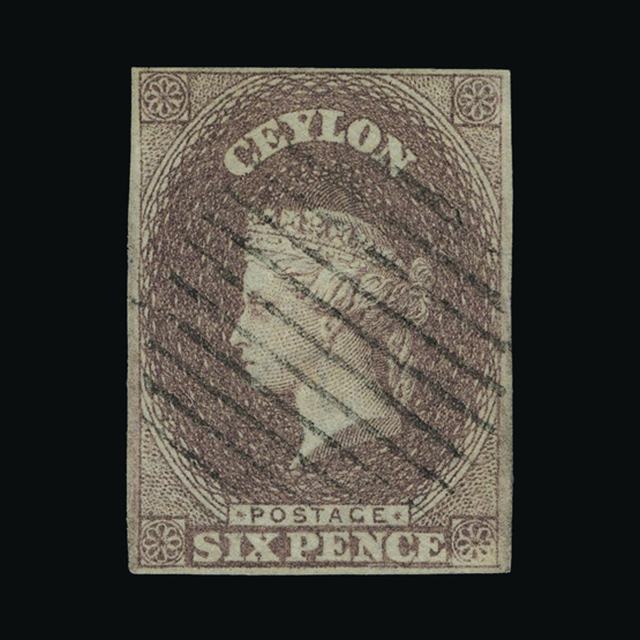 Lot 6089 - Ceylon 1857 - UPA UPA Auction UPA 94 Lot 6089 - Ceylon 1857 - UPA UPA Auction UPA 94