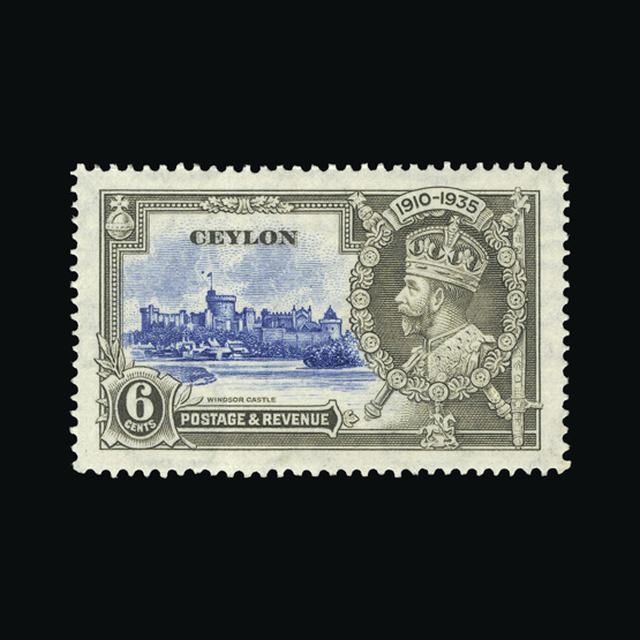 Lot 6274 - Ceylon 1935 - UPA UPA Auction UPA 94 Lot 6274 - Ceylon 1935 - UPA UPA Auction UPA 94