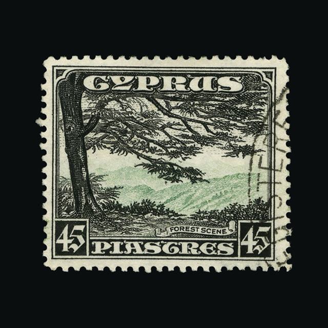 Lot 7087 - Cyprus 1934 -  UPA UPA Auction UPA 94