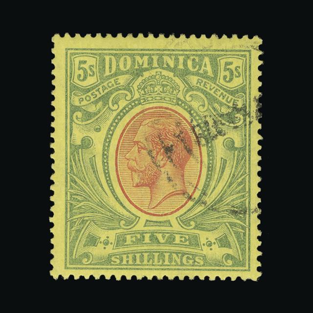 Lot 7420 - dominica 1908-20 -  UPA UPA Auction UPA 94