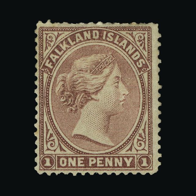 Lot 7746 - falkland islands 1878 -  UPA UPA Auction UPA 94