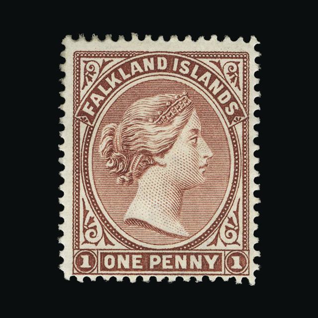 Lot 7767 - falkland islands 1882 -  UPA UPA Auction UPA 94