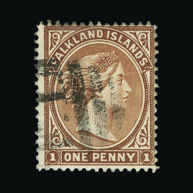 Lot 7768 - falkland islands 1882 -  UPA UPA Auction UPA 94