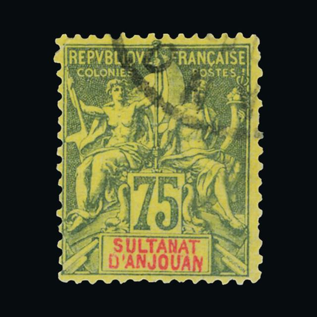 Lot 9452 - France - Colonies - Comoro Islands - Anjouan 1892 -  UPA UPA Auction UPA 94