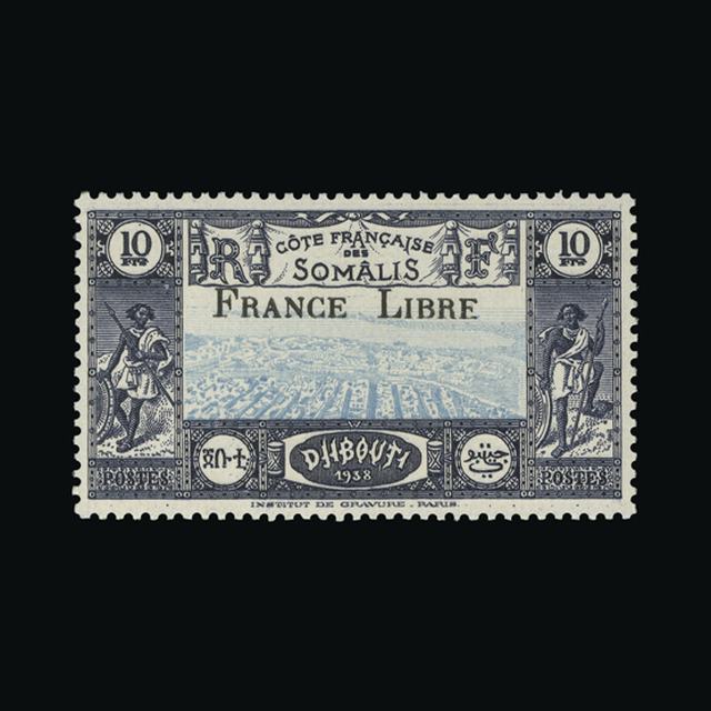 Lot 9536 - France - Colonies - Somali Coast 1942 -  UPA UPA Auction UPA 94