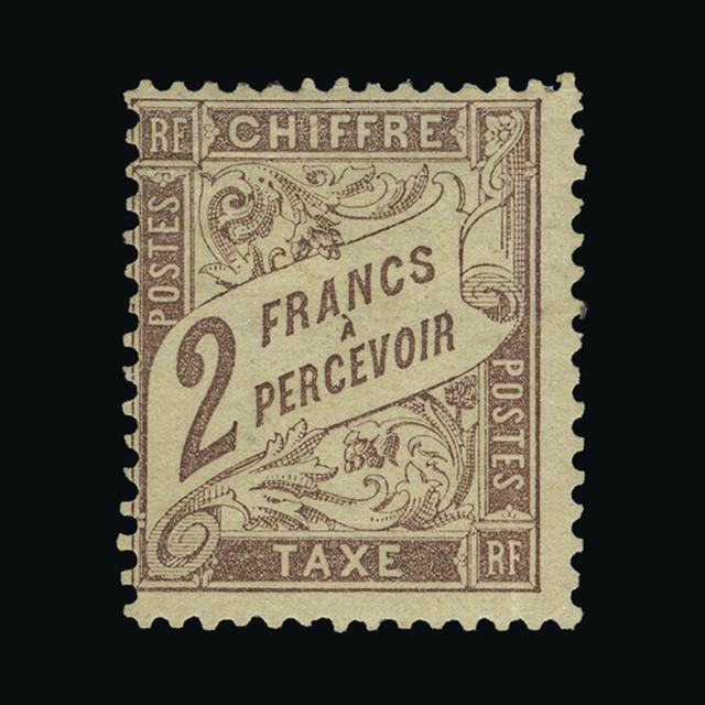 Lot 9669 - France - Postage Dues 1881-92 -  UPA UPA Auction UPA 94