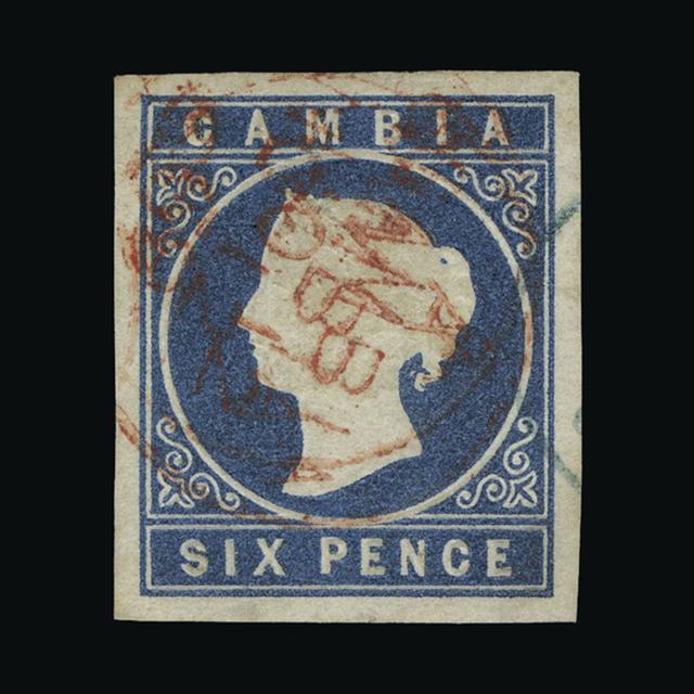 Lot 9681 - gambia 1869-72 - UPA UPA Auction UPA 94 Lot 9681 - gambia 1869-72 - UPA UPA Auction UPA 94