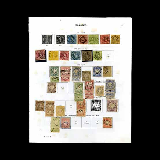 Lot 9895 - german states - bavaria 1849-1920 -  UPA UPA Auction UPA 94