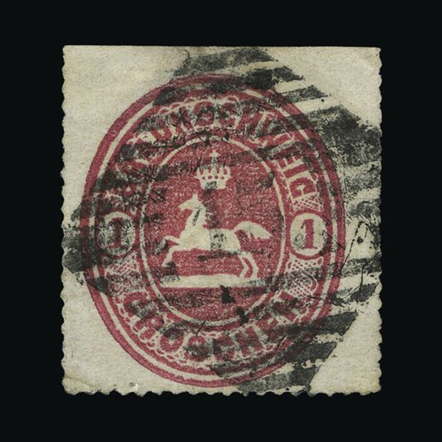 Lot 9909 - GERMAN STATES - BRUNSWICK 1865 - UPA UPA Auction UPA 94 Lot 9909 - GERMAN STATES - BRUNSWICK 1865 - UPA UPA Auction UPA 94