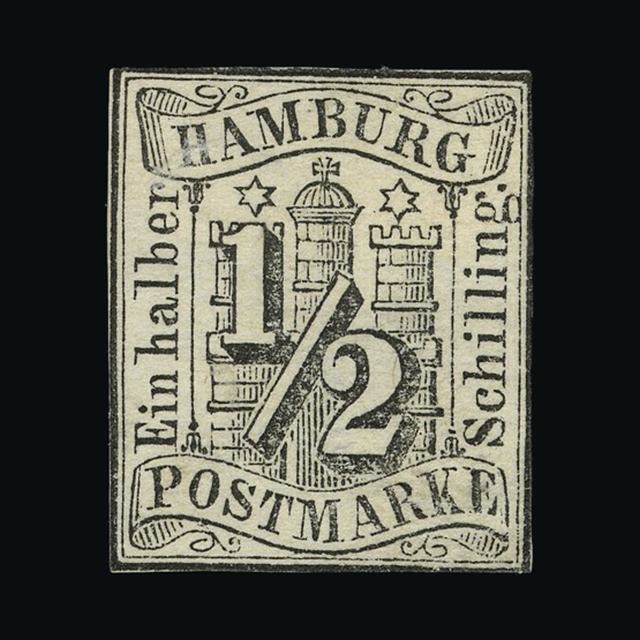 Lot 9917 - German States - Hamburg 1864 - UPA UPA Auction UPA 94 Lot 9917 - German States - Hamburg 1864 - UPA UPA Auction UPA 94