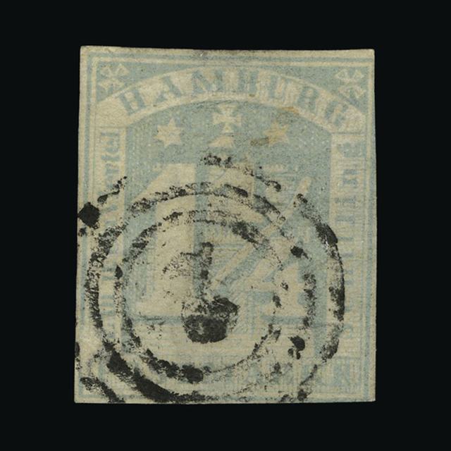 Lot 9919 - German States - Hamburg 1864 - UPA UPA Auction UPA 94 Lot 9919 - German States - Hamburg 1864 - UPA UPA Auction UPA 94