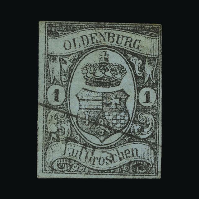 Lot 9930 - German States - Oldenburg 1859 - UPA UPA Auction UPA 94 Lot 9930 - German States - Oldenburg 1859 - UPA UPA Auction UPA 94