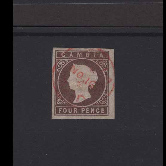 Lot 10114 - gambia 1869 -  UPA UPA Auction UPA 95