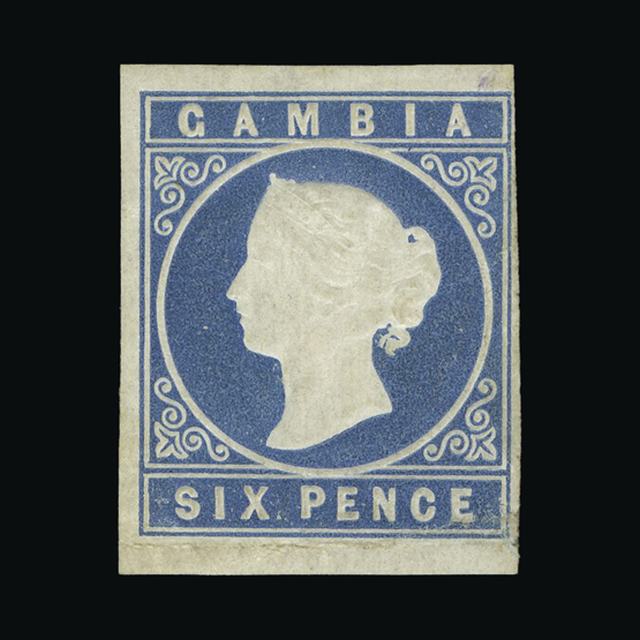 Lot 10118 - gambia 1869-72 -  UPA UPA Auction UPA 95