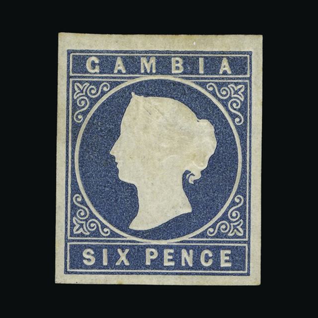 Lot 10122 - gambia 1874 -  UPA UPA Auction UPA 95