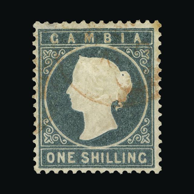 Lot 10135 - gambia 1880-81 -  UPA UPA Auction UPA 95