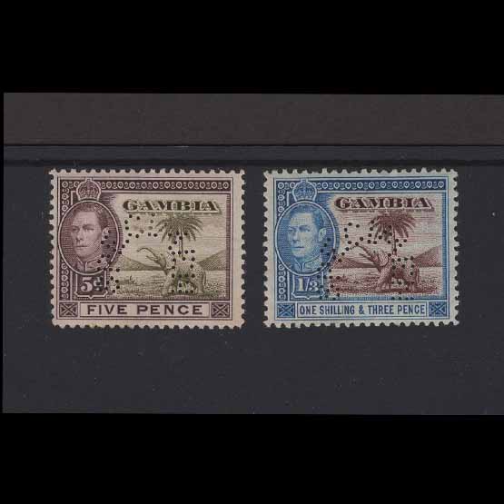 Lot 10304 - gambia 1941 - UPA UPA Auction UPA 95 Lot 10304 - gambia 1941 - UPA UPA Auction UPA 95
