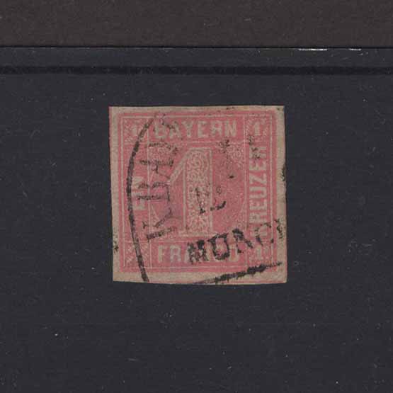Lot 10363 - german states - bavaria 1850-58 - UPA UPA Auction UPA 95 Lot 10363 - german states - bavaria 1850-58 - UPA UPA Auction UPA 95