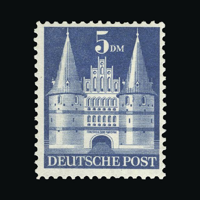 Lot 10654 - Germany - Allied Occupation - British and American Zones 1948-50 - UPA UPA Auction UPA 95 Lot 10654 - Germany - Allied Occupation - British and American Zones 1948-50 - UPA UPA Auction UPA 95