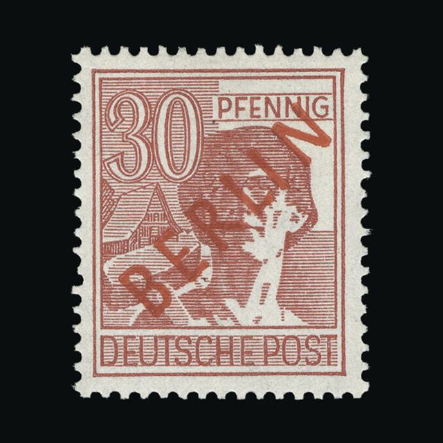 Lot 10826 - germany - west berlin 1949 - UPA UPA Auction UPA 95 Lot 10826 - germany - west berlin 1949 - UPA UPA Auction UPA 95