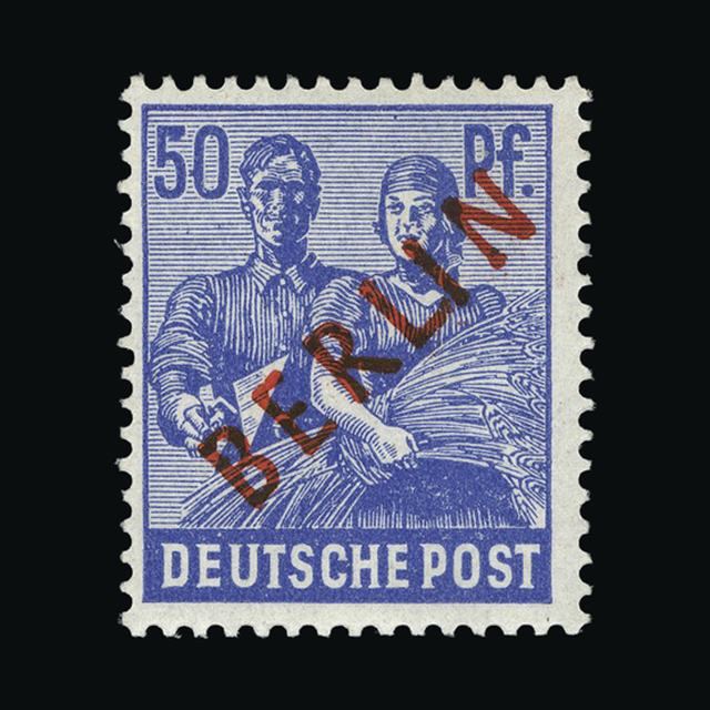 Lot 10828 - germany - west berlin 1949 - UPA UPA Auction UPA 95 Lot 10828 - germany - west berlin 1949 - UPA UPA Auction UPA 95