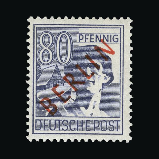 Lot 10829 - germany - west berlin 1949 - UPA UPA Auction UPA 95 Lot 10829 - germany - west berlin 1949 - UPA UPA Auction UPA 95