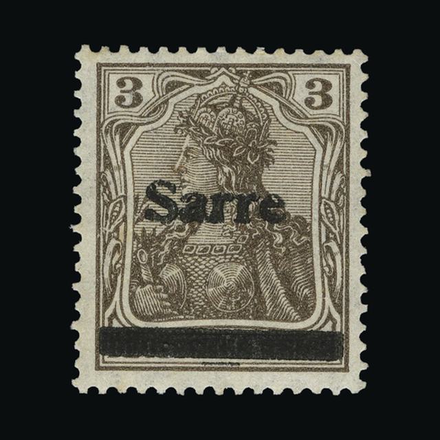 Lot 10948 - germany - saar 1920 - UPA UPA Auction UPA 95 Lot 10948 - germany - saar 1920 - UPA UPA Auction UPA 95
