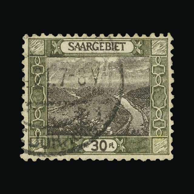 Lot 10959 - germany - saar 1921 - UPA UPA Auction UPA 95 Lot 10959 - germany - saar 1921 - UPA UPA Auction UPA 95