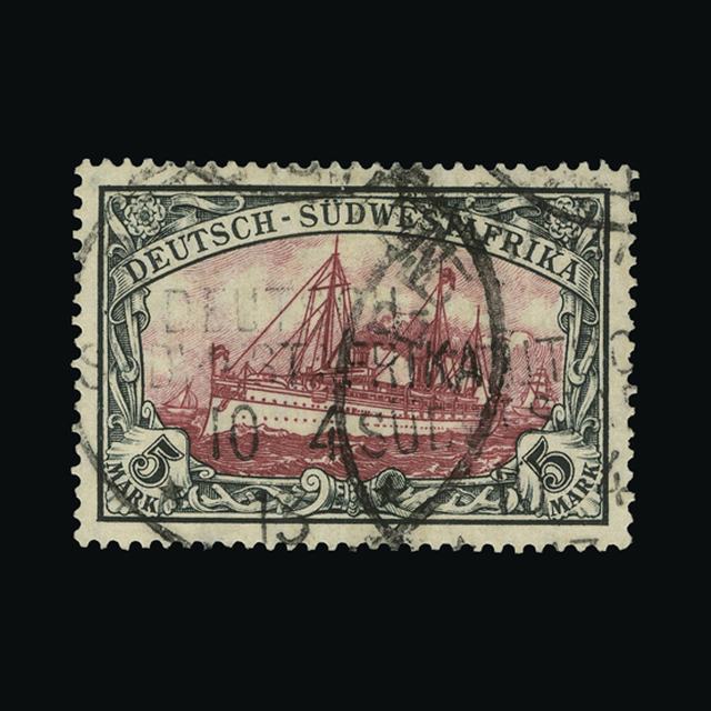 Lot 11015 - Germany - Colonies - South West Africa 1906 -  UPA UPA Auction UPA 95